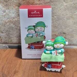 Hallmark Christmas Ornament Storytime Snuggles Making Memories 2022